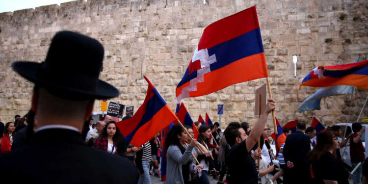 Comunidad armenia en Israel molesta por “venta de armas de Israel a Azerbaiyán