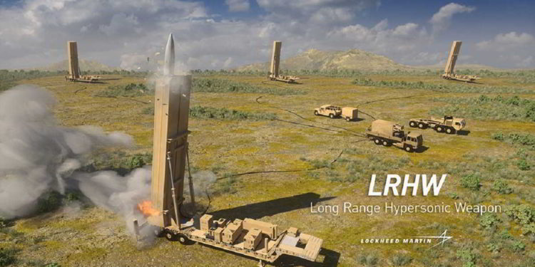 Lockheed Martin lanza primera imagen de nuevo sistema de misiles hipersónico de largo alcance