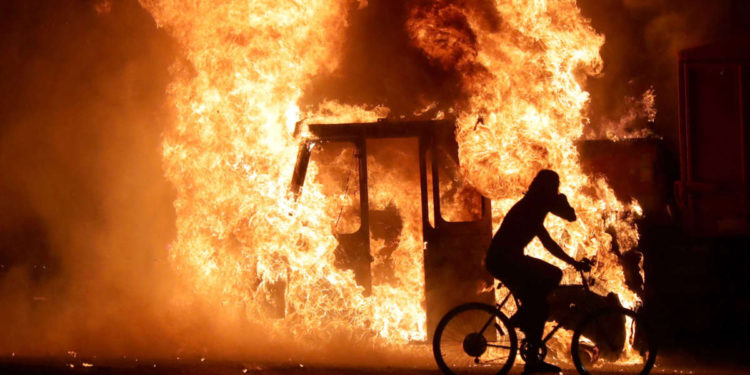 Los vínculos de China con los disturbios en Estados Unidos