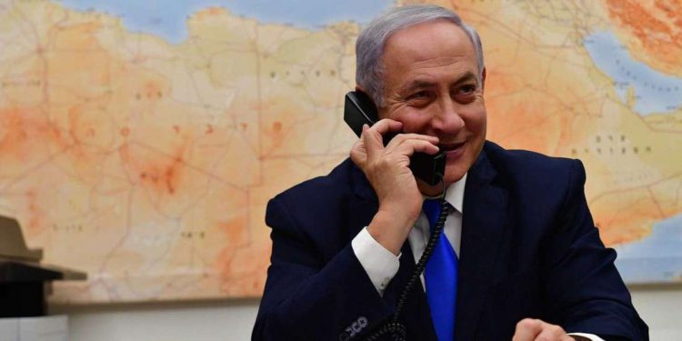 Netanyahu habla con el príncipe Mohammed Bin Zayed de EAU