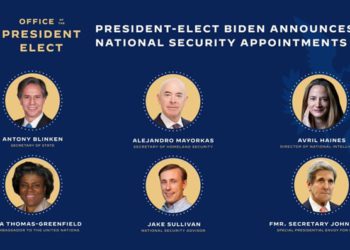 Biden nombra equipo de política exterior