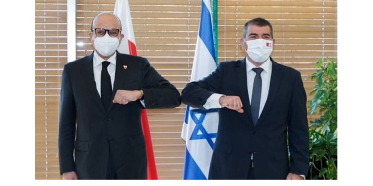 Bahrein dice falsamente que reuniones de su ministro fueron en Tel Aviv