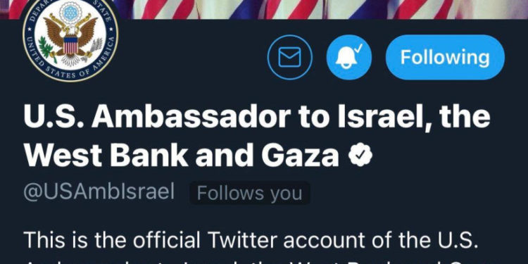 ¿Embajador en Gaza?