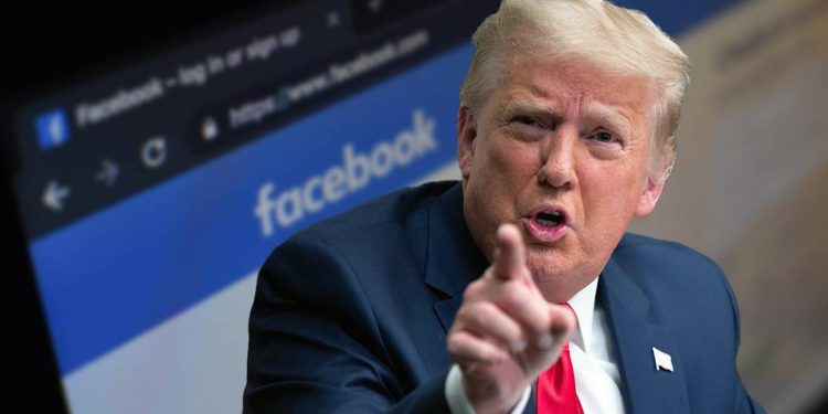 Facebook se pronunciará el miércoles sobre el veto a Trump