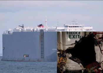 Barco de propiedad israelí alcanzado por explosión en el Golfo de Omán