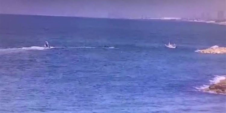 Rescate frente a la costa de Ashkelon