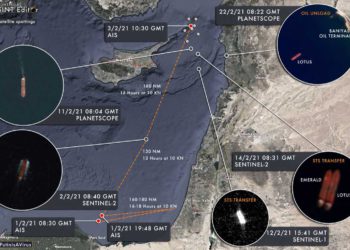 Buque iraní vertió miles de toneladas de petróleo en aguas de Israel