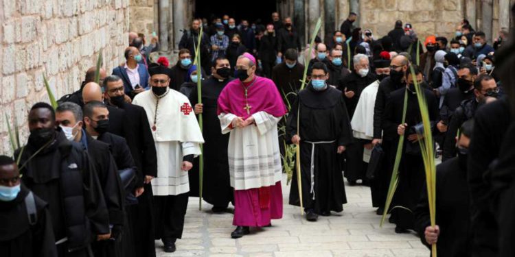 Iglesia del Santo Sepulcro abrió el “Domingo de Ramos”