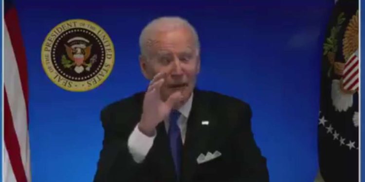 La Casa Blanca termina abruptamente evento virtual de Biden