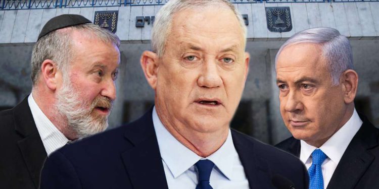 Netanyahu cede y acepta nombrar a Gantz ministro de Justicia