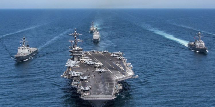 Cuatro formas en que podría desarrollarse una guerra marítima entre China y Estados Unidos