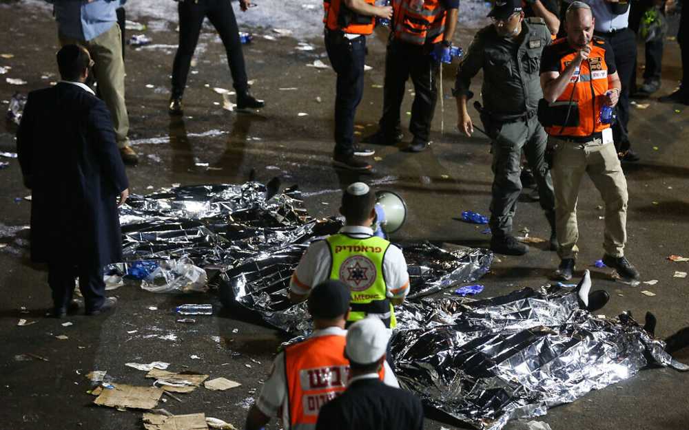 Tragedia en Israel: 44 muertos y decenas de heridos g raves