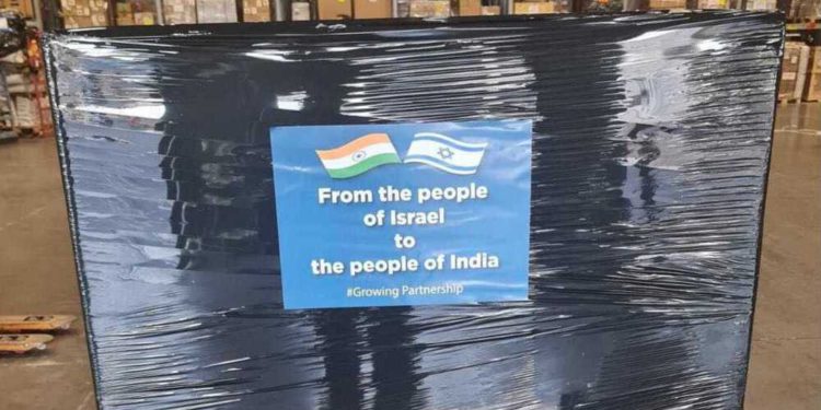 Israel envía respiradores a la India azotada por el COVID