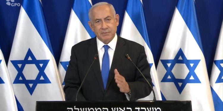 Netanyahu: La operación de Gaza es justa y moral