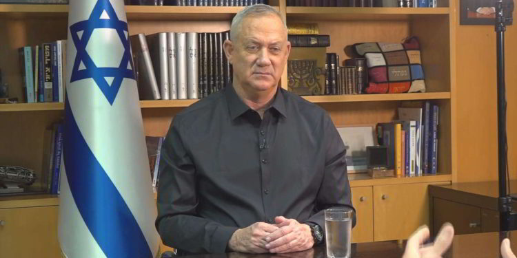 Gantz: Los dirigentes de Hamás podrían seguir siendo objeto de ataques