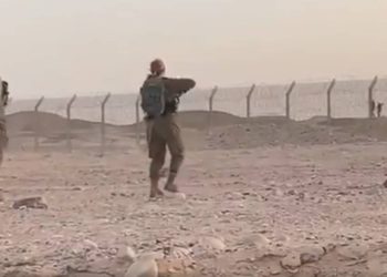 Peculiar "enfrentamiento" entre soldados israelíes y egipcios en la frontera