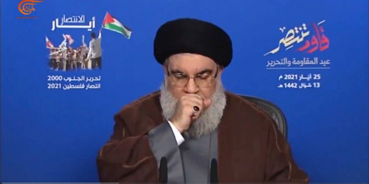 Israel cree que Nasrallah tiene COVID