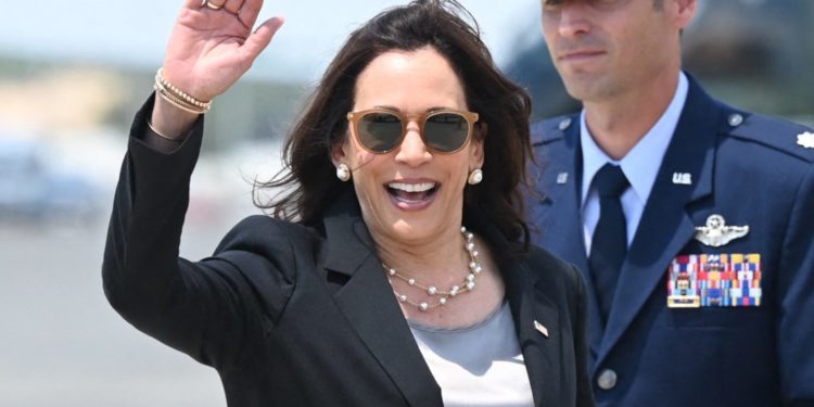 El mal viaje de Kamala Harris