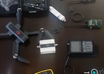 Drones y armas incautados de camino a Gaza