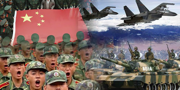 China se prepara para una invasión a gran escala de territorio indio