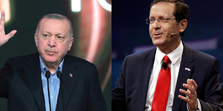 Erdogan habla con el nuevo presidente israelí Isaac Herzog