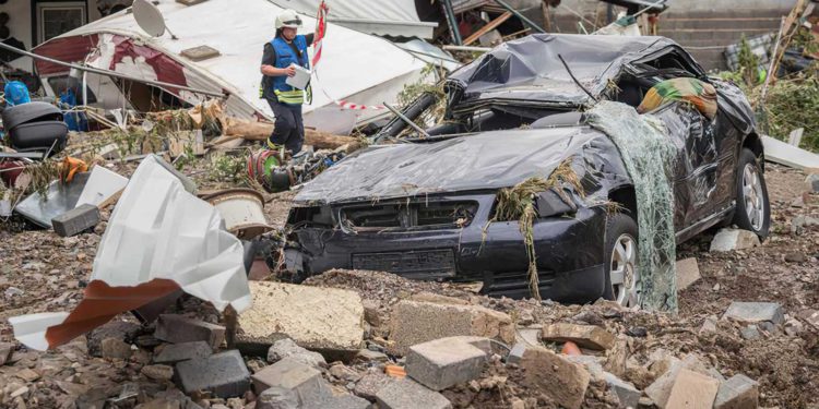 Inundaciones en Alemania dejan 103 víctimas y más de mil desaparecidos