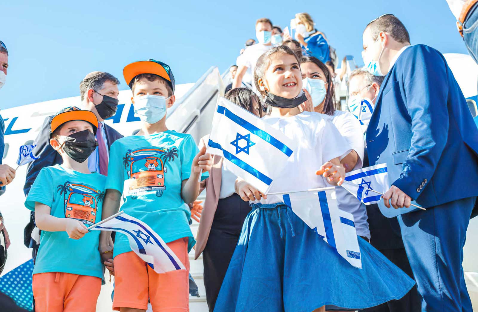 160 olim franceses llegan a Israel en un vuelo especial