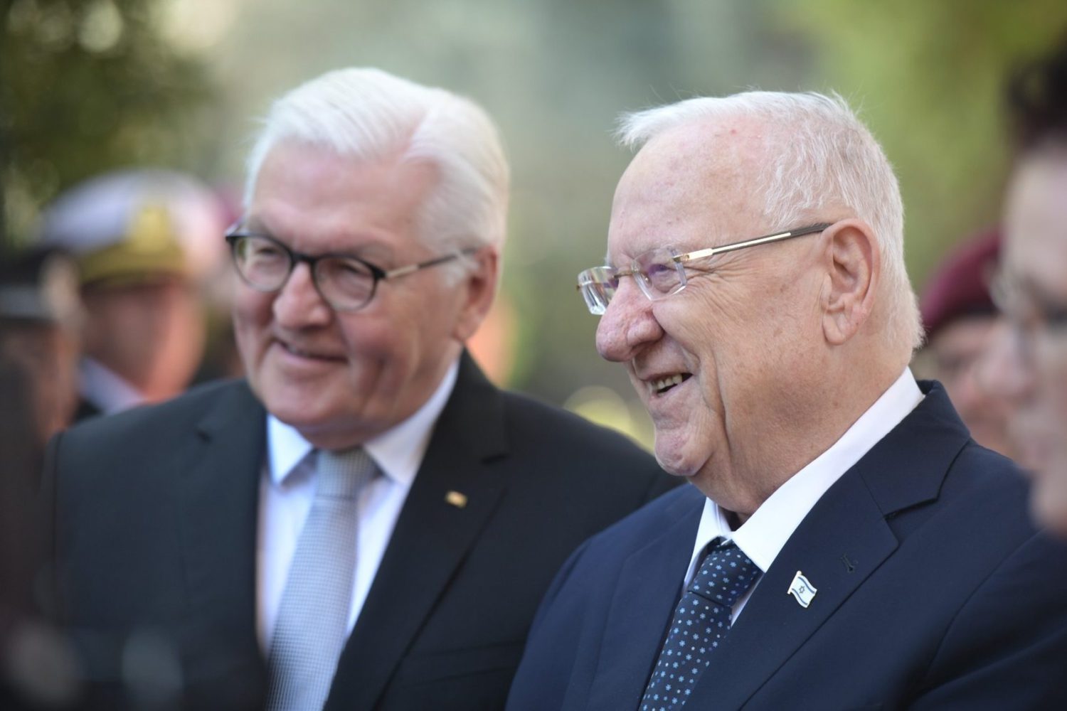 Presidente alemán a Rivlin: Nuestro objetivo es impedir que Irán tenga armas nucleares