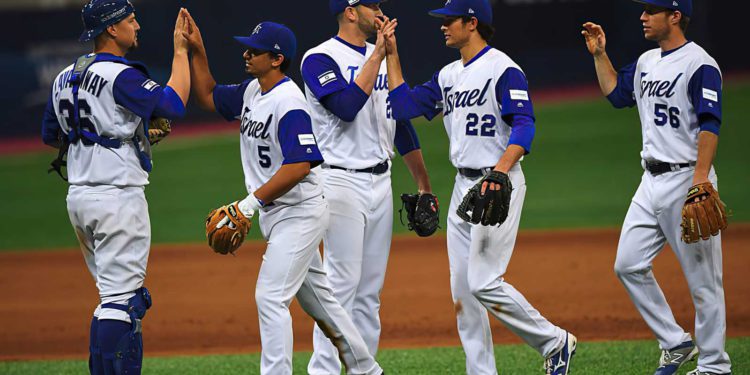 El equipo de béisbol de Israel se prepara para los Juegos Olímpicos de Tokio