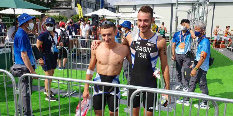Hermanos israelíes obtienen los puestos 25 y 30 en el triatlón de Tokio 2020