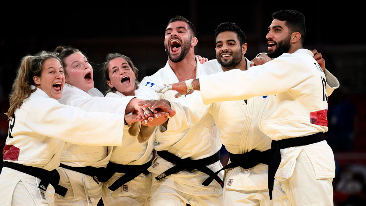 El equipo mixto de judo gana el bronce: una segunda medalla para Israel en los Juegos Olímpicos de Tokio