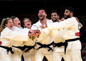 El equipo mixto de judo gana el bronce: una segunda medalla para Israel en los Juegos Olímpicos de Tokio