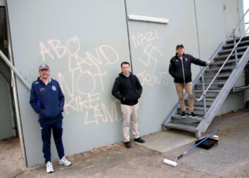 Pintas antisemitas en sede de un club deportivo judío en Australia