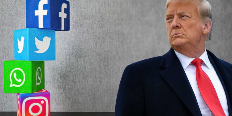 Trump demandará a presidentes de Facebook, Twitter y Google