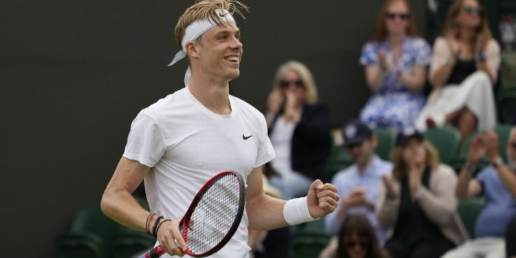 El israelí Denis Shapovalov alcanza los cuartos de final de Wimbledon