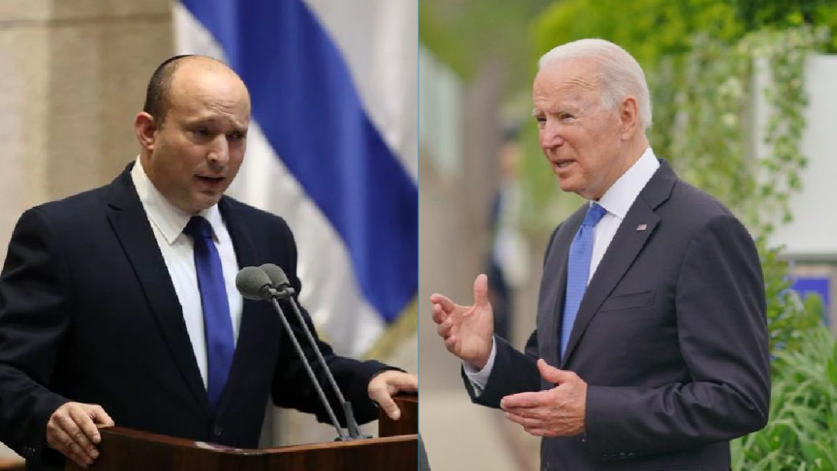 El primer ministro israelí intentará alejar a Biden del acuerdo nuclear con Irán