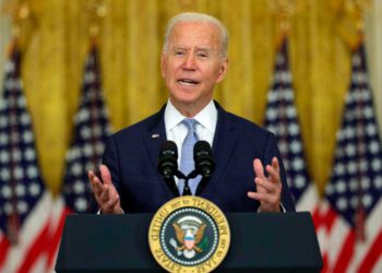 El patético discurso de Biden no explicó la retirada de Afganistán