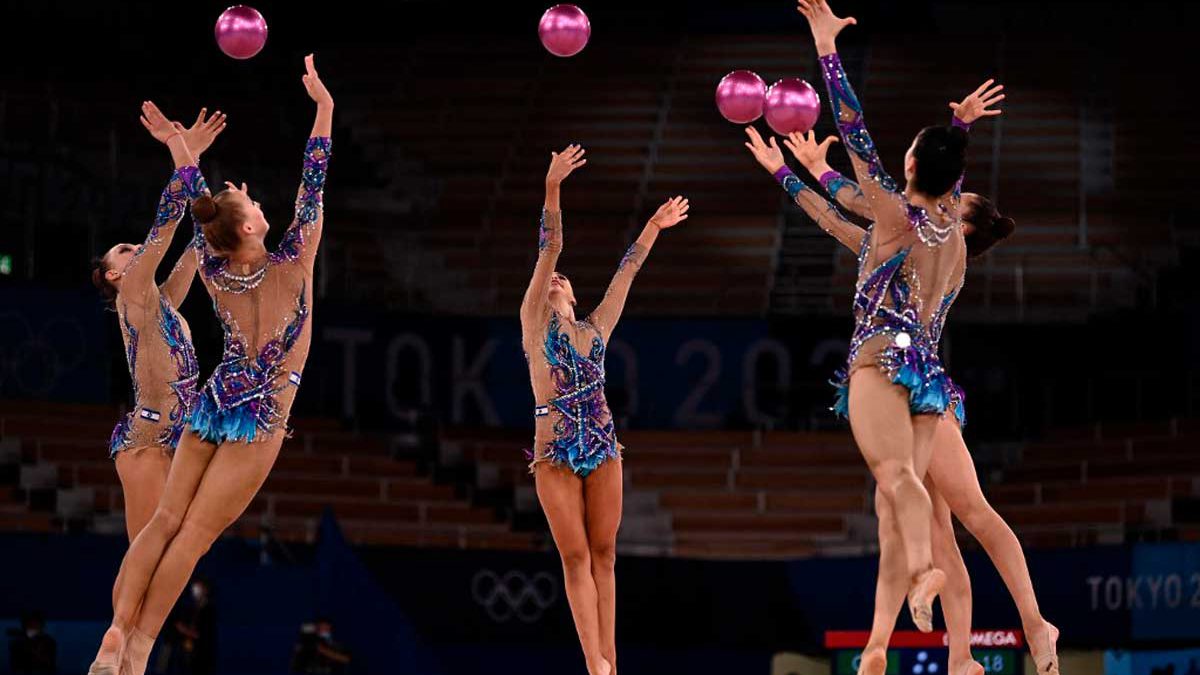 Equipo de gimnasia rítmica de Israel termina en sexto lugar de los Juegos Olímpicos