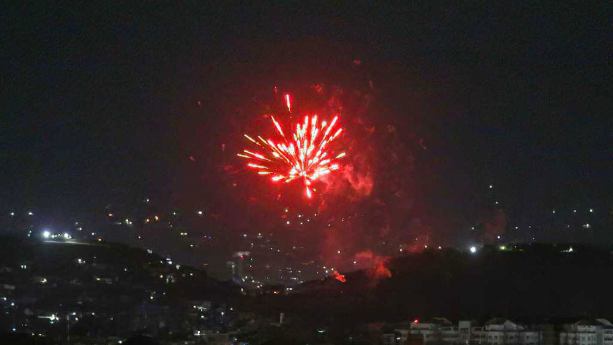 Kabul: Fuegos artificiales iluminan los cielos tras la retirada de Estados Unidos