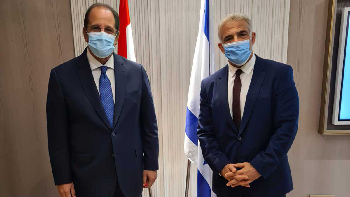 Lapid al jefe de inteligencia egipcio: Israel no tolerará el lanzamiento de cohetes desde Gaza