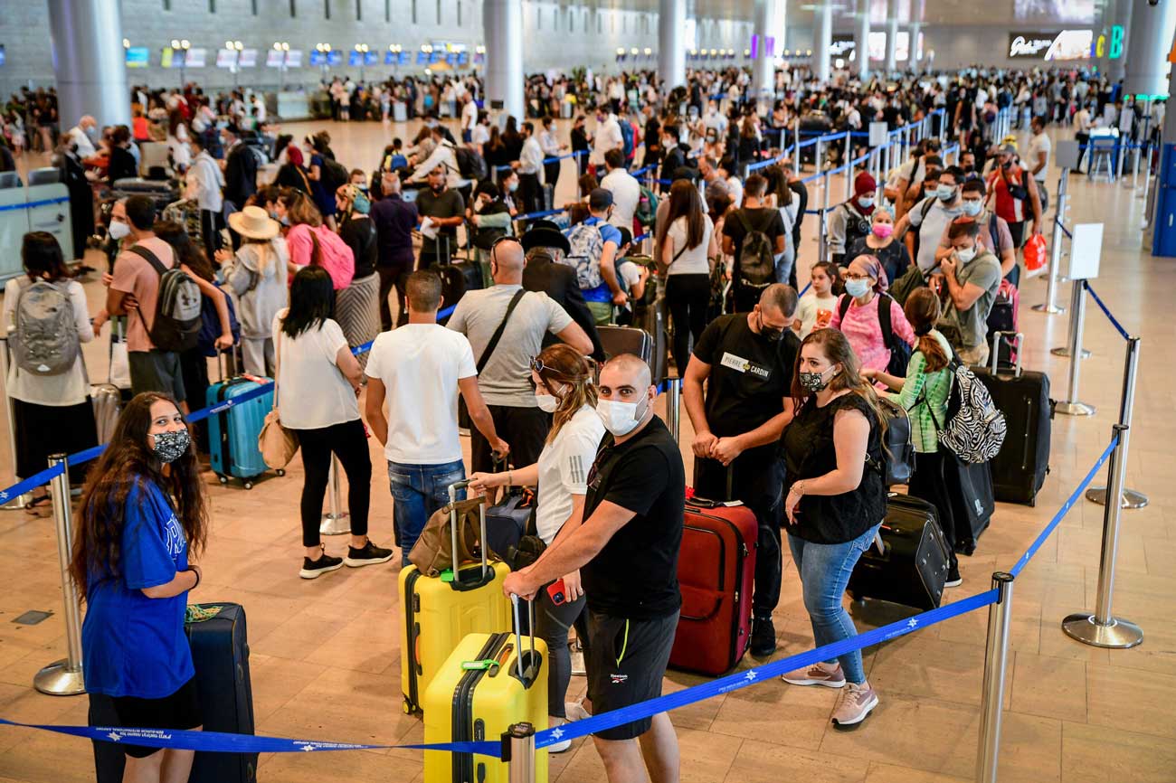 La Unión Europea impone restricciones de viaje a Israel debido al COVID