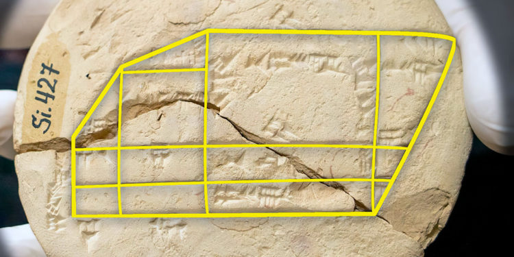 La historia de la matemática se reescribe a partir de esta piedra grabada de hace 3700 años