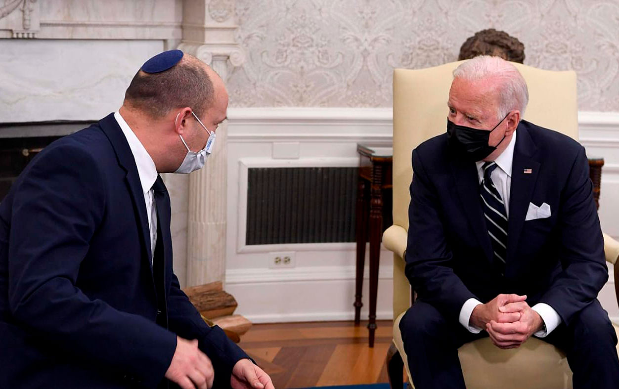 Bennett a Biden: Siempre nos has defendido