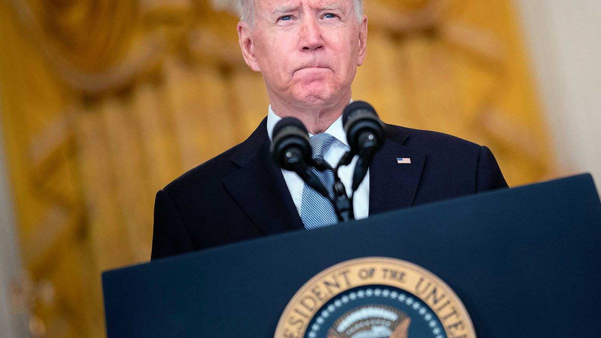 La rueda de prensa de Biden fue un festín de fake news