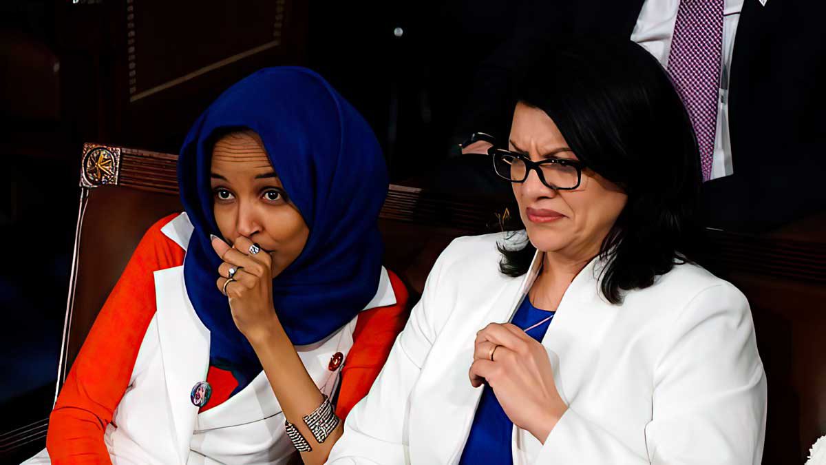 Ilhan Omar retuitea post anti-Israel de un supremacista blanco