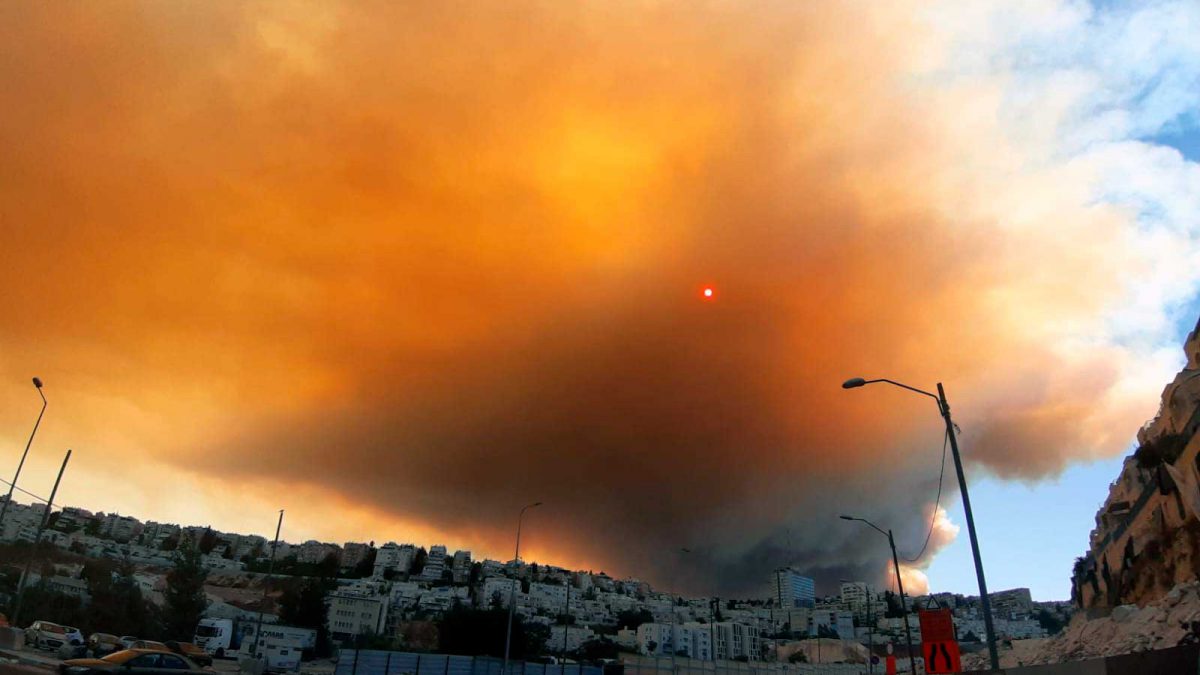 Comisario de bomberos: “El incendio de la zona de Jerusalén se produjo como consecuencia de la acción humana”