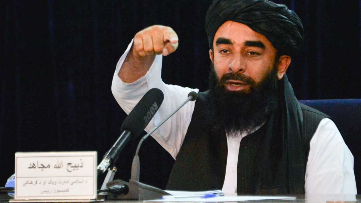 Talibanes dicen estar dispuestos a establecer relaciones con todas las naciones excepto con Israel