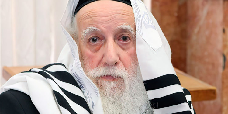 Fallece el rabino Avraham Dov Auerbach de Tiberíades