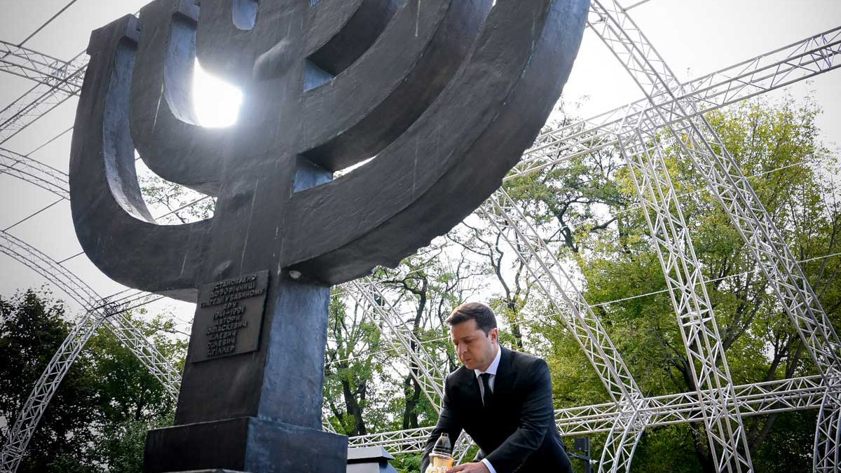 Ucrania conmemora los 80 años de la masacre nazi de judíos en Babi Yar