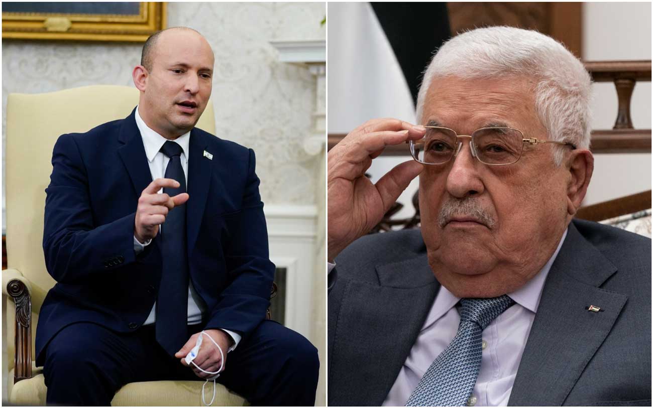 Bennett rechaza reunirse con el presidente de la Autoridad Palestina, Mahmoud Abbas